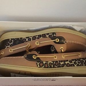Cheetah Sperry Boat Shoes